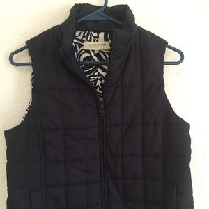 Jones New York Navy Vest (quilted)